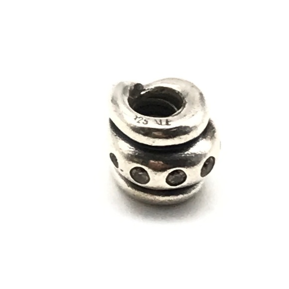 Pandora Retired CZ Bead Charm - Picture 3 of 4